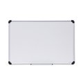 Universal One 24"x36" Magnetic Porcelain Dry Erase Board UNVCR0601850